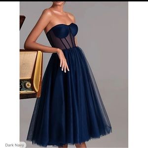 CORSET COCKTAIL DRESS